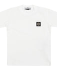 Stone Island T-Shirt Chest Logo White