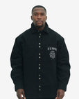 Capone Overshirt Buttoned Up Black