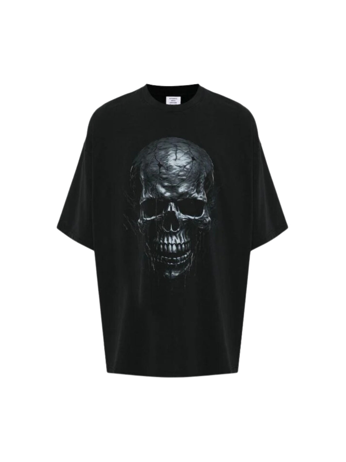 Vetements T-Shirt Illusion Logo Black-AL Capone Premium