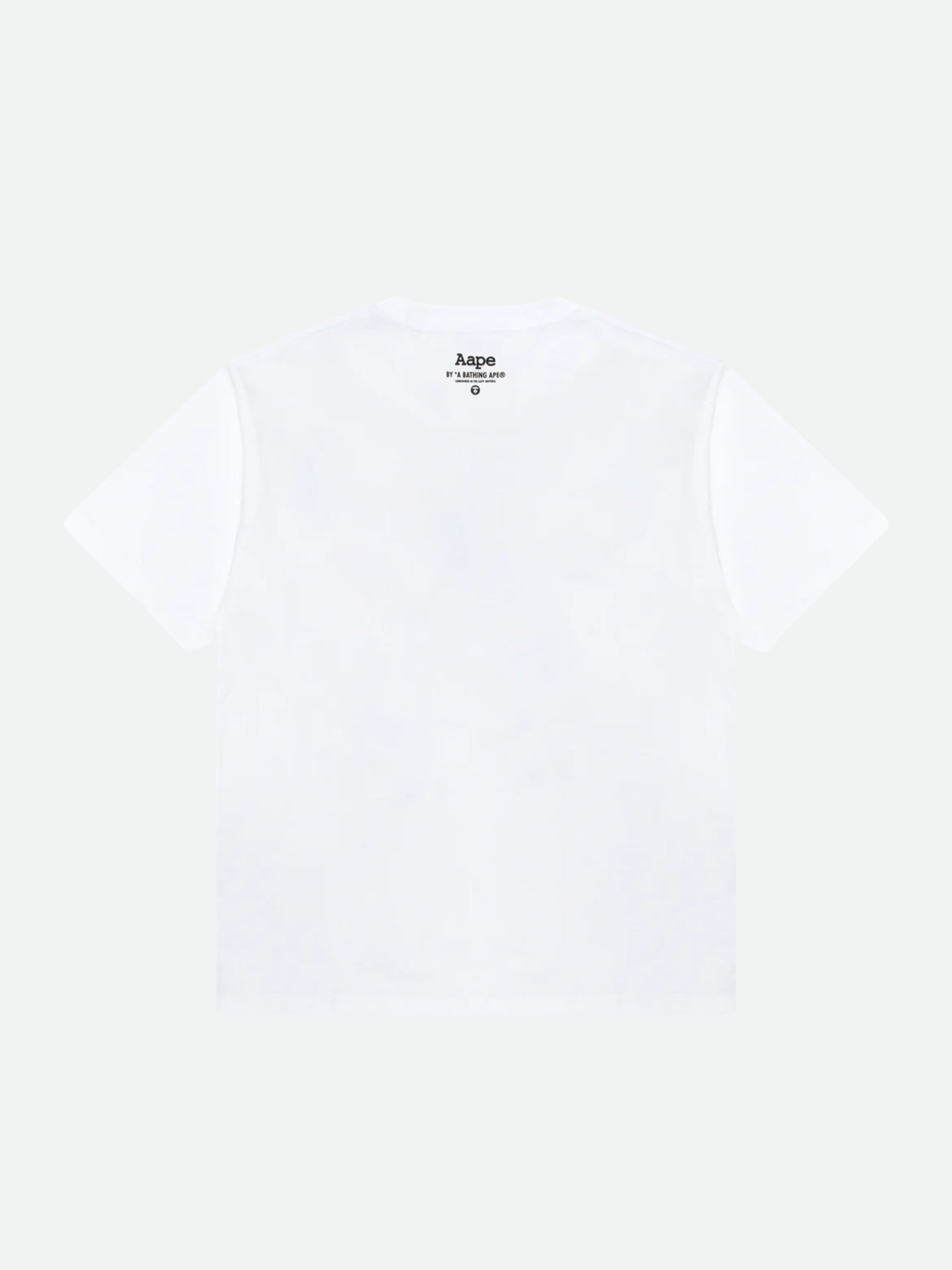 Aape T-Shirt Centre Logo White-AL Capone Premium