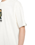 Aape T-Shirt Logo Ivory
