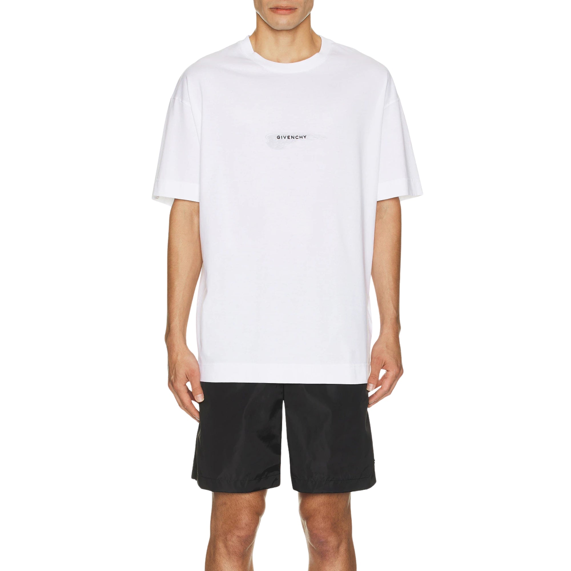 Givenchy T-Shirt Slim Fit Logo White-AL Capone Premium