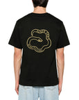 Kenzo T-Shirt Logo Gold-Black