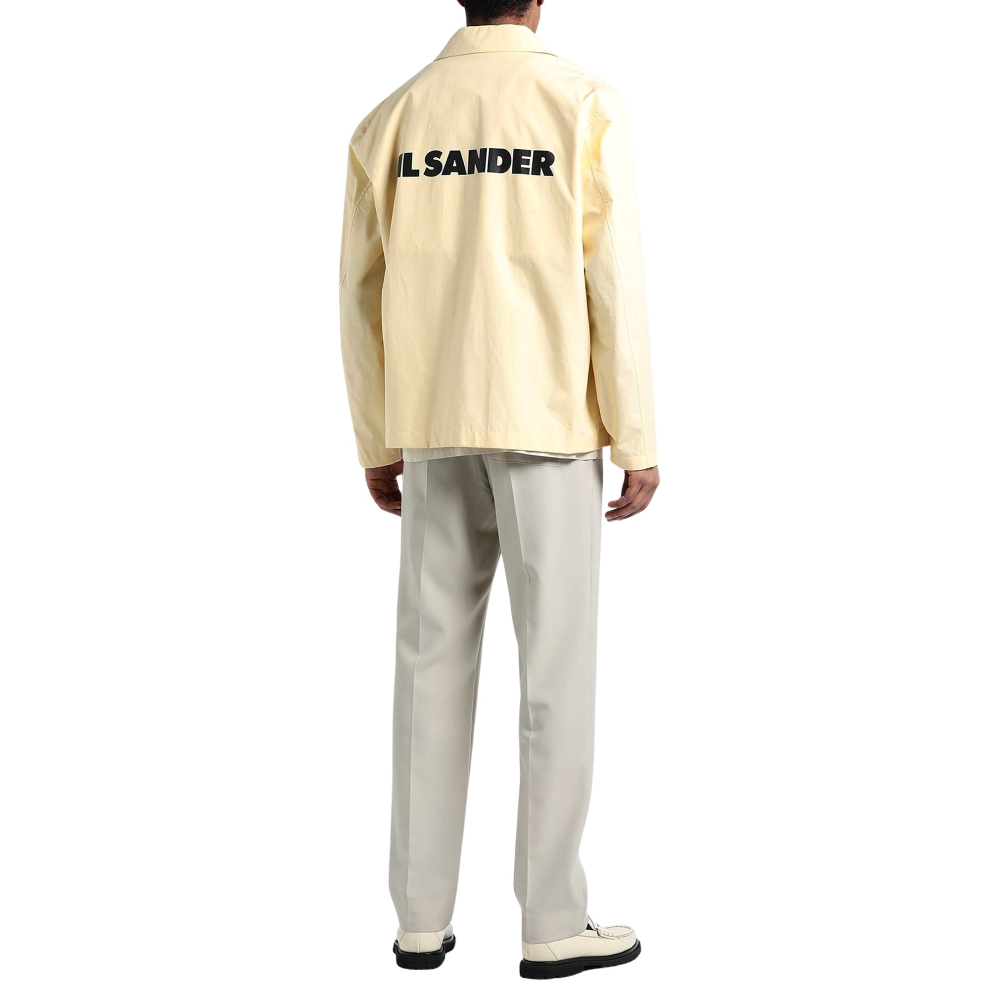 Jil Sander Jacket Button Down Cream-AL Capone Premium