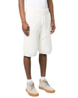 Drole De Monsieur Shorts Pattern Block White