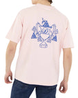 Drole De Monsieur T-Shirt Graphic Print Pink-AL Capone Premium