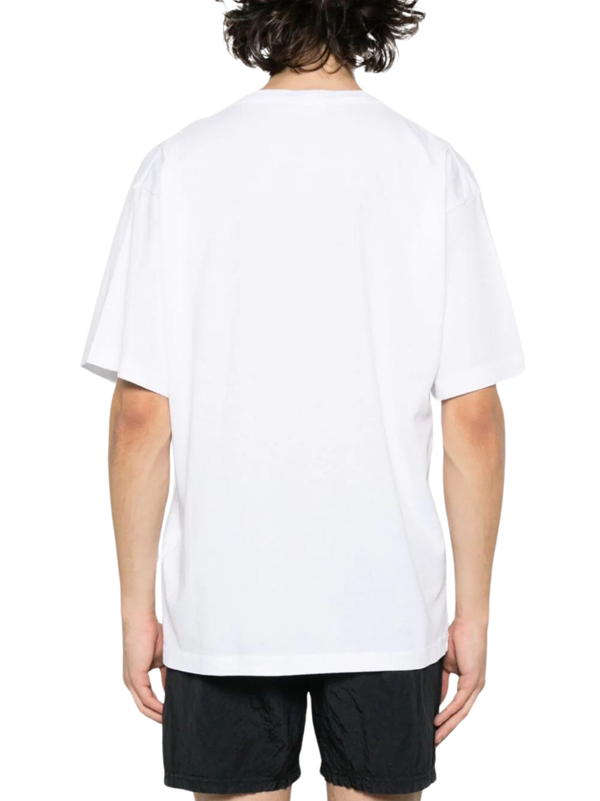 Stone Island T-Shirt Logo White-AL Capone Premium