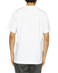 Moncler T-Shirt Mono M Logo White