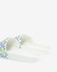Casablanca Csl13 Monogram Pool Slide White