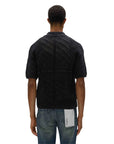 Purple Golfer Gothic P Knit Black