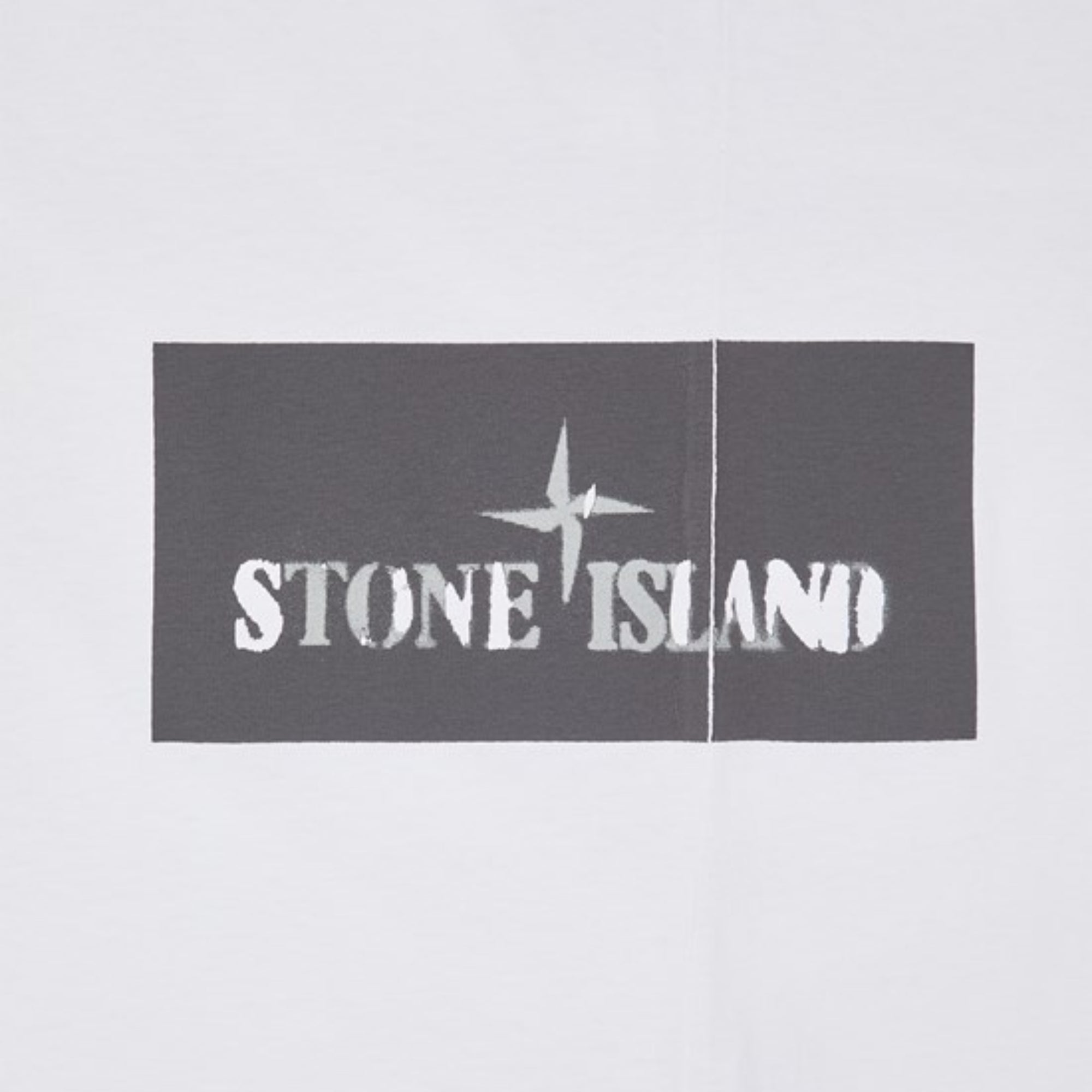 Stone Island T-Shirt Logo Grey-AL Capone Premium