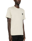 Stone Island T-Shirt Logo Cream-AL Capone Premium