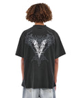 Vetements T-Shirt Bone V Regular Black-AL Capone Premium