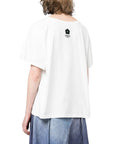 Kenzo T-Shirts Logo Elephant Off-White