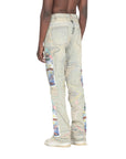 Who Decides War Jeans Stud Distressed With Side Embroidery Sky