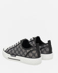 Karl Lagerfeld KL560 Sneaker KAMPUS MAX Monogram Lo Lace Black/Grey-AL Capone Premium