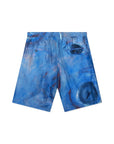 Marni Shorts Allover Print Blue-AL Capone Premium