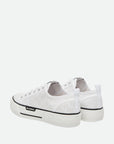 Karl Lagerfeld Sneaker Kl566 Kampus Max Monogram Lo Lace White Flight Chevron