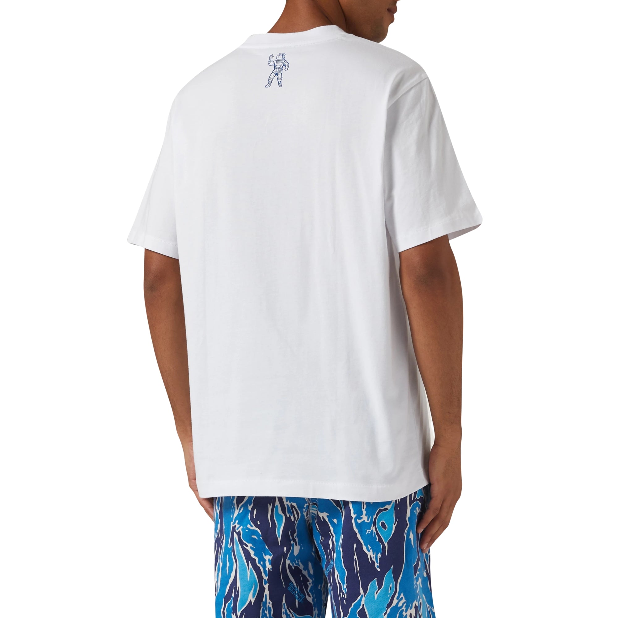 Billionaire Boys Club Cracked Flock Print Astro T-shirt White-AL Capone Premium