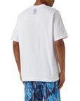 Billionaire Boys Club Cracked Flock Print Astro T-shirt White