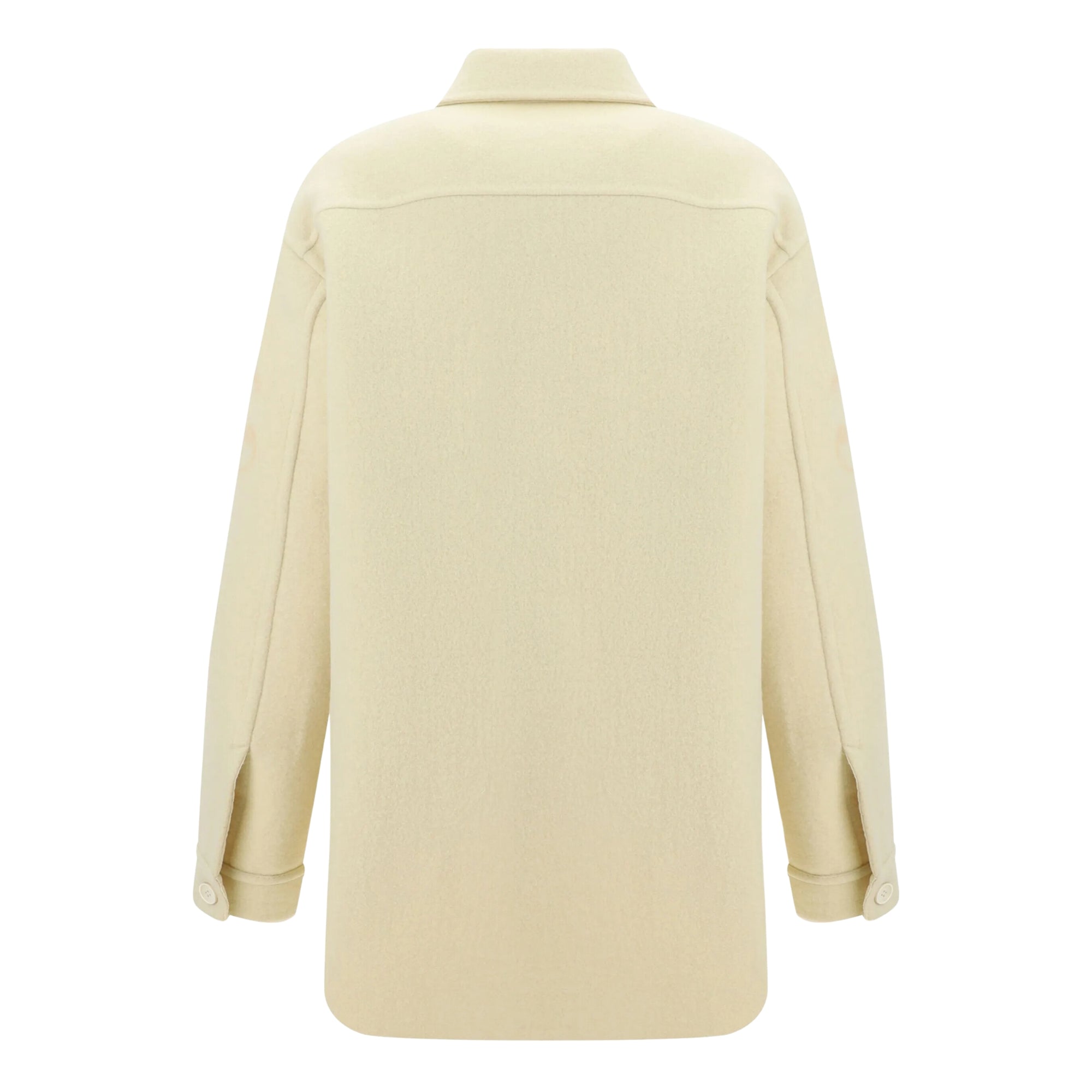 Jil Sander Jacket Button Down Top Pocket Off-White-AL Capone Premium