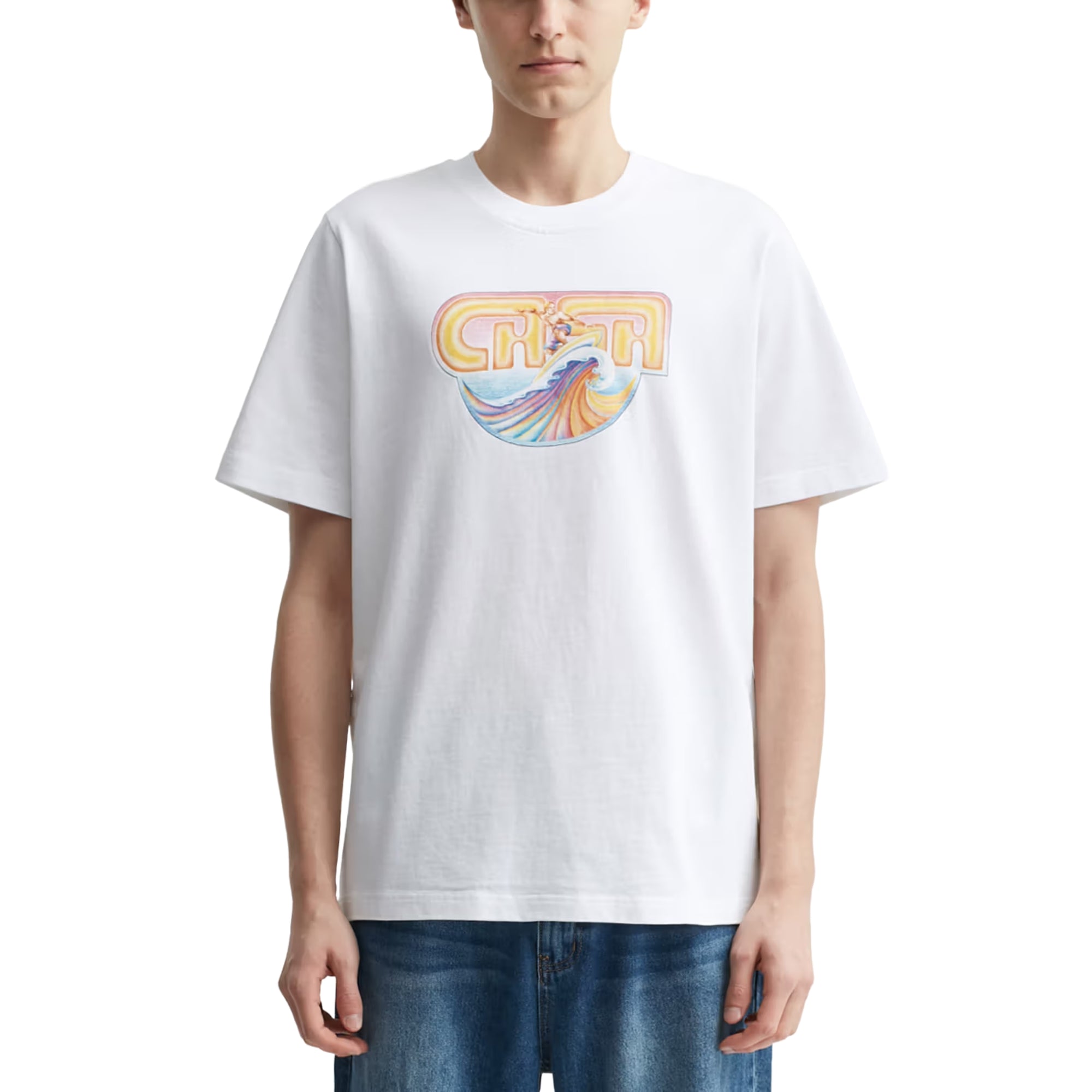 Casablanca T-Shirt Casa Surf White-AL Capone Premium