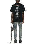Purple T-Shirt Wavelength Logo Black