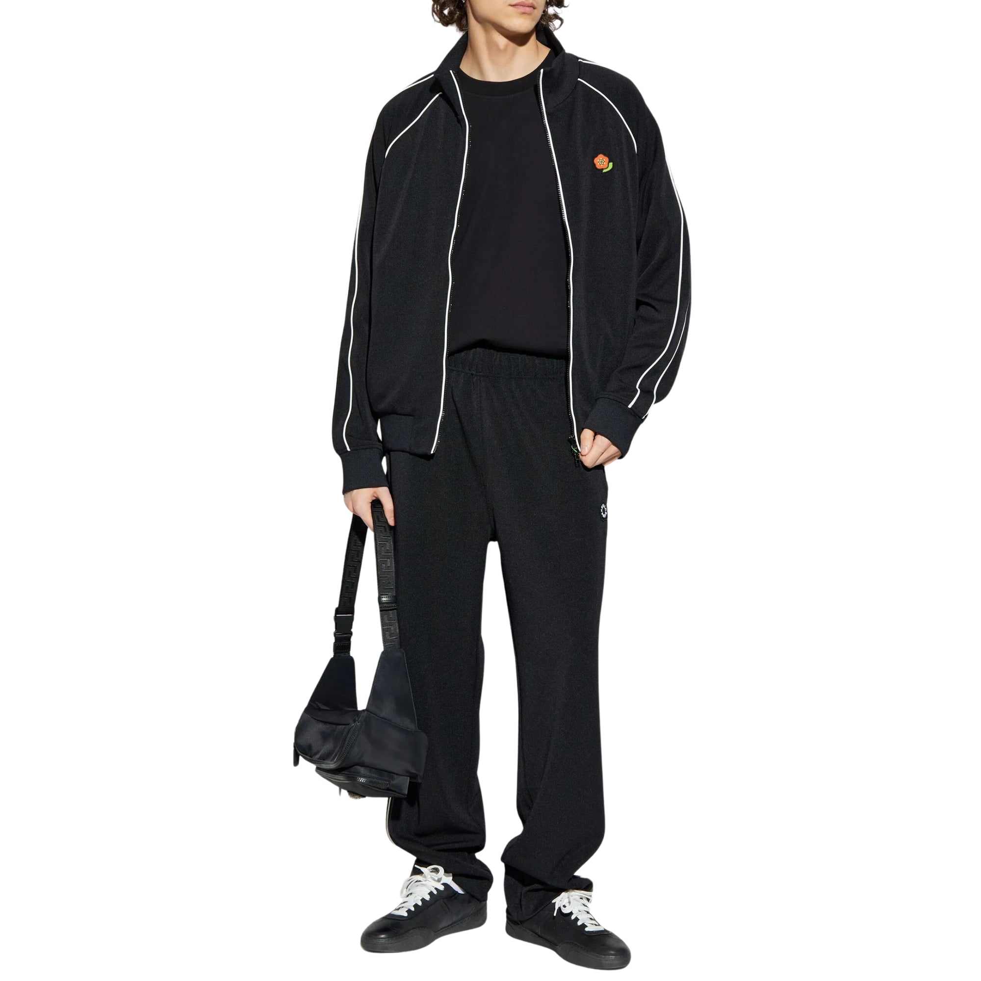 Kenzo Track Pants BF 3.0 Embroidered Black-AL Capone Premium