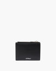 Off-White Wallet White Logo Black