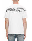 Purple T-Shirt Wavelenght Logo White