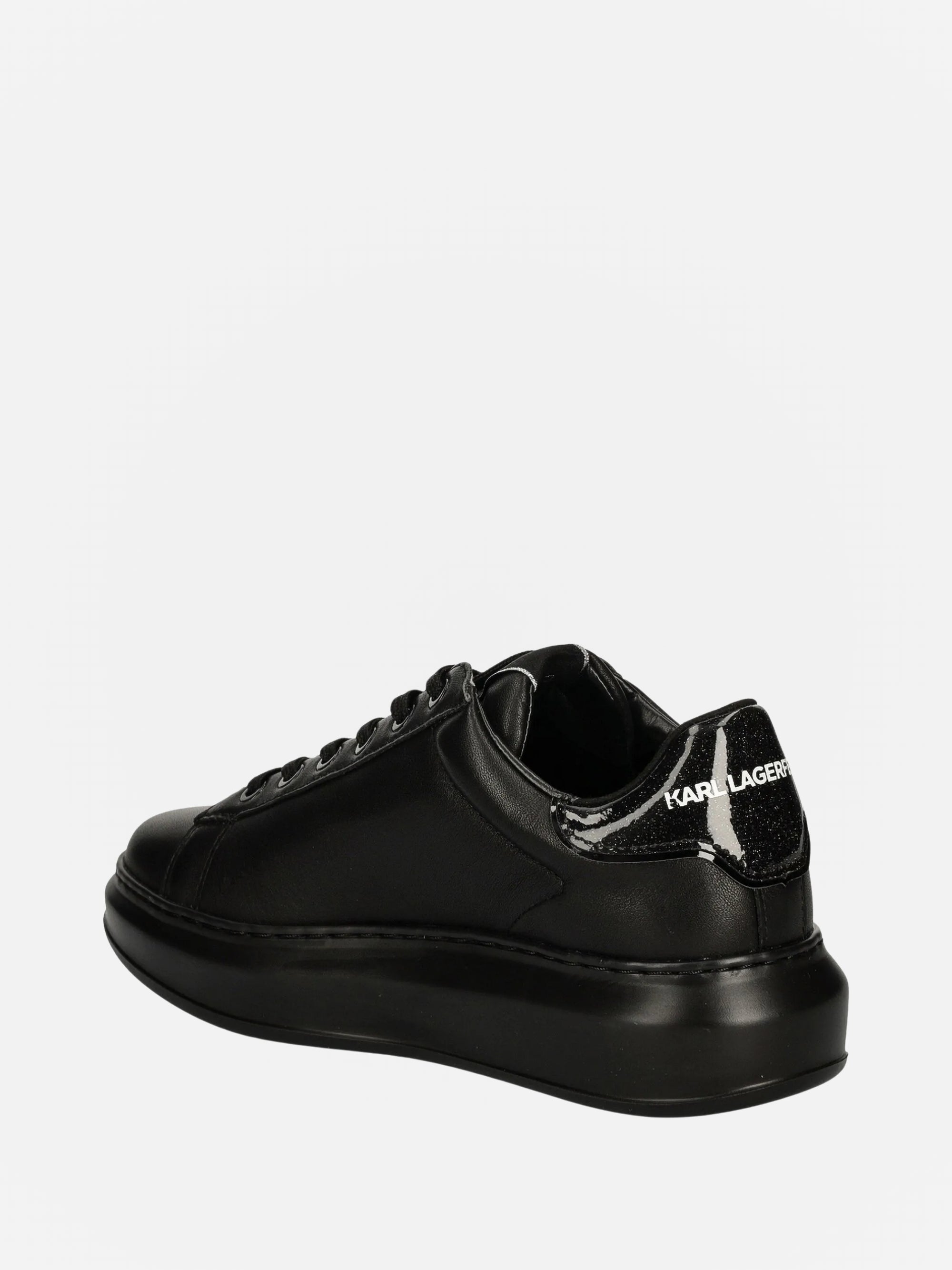 Karl Lagerfeld KL471 Sneaker Kapri Mens Karl NFT Lo Lace Black Leather / Mono-AL Capone Premium