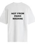 Drole De Monsieur T-Shirt Slogan Optic White