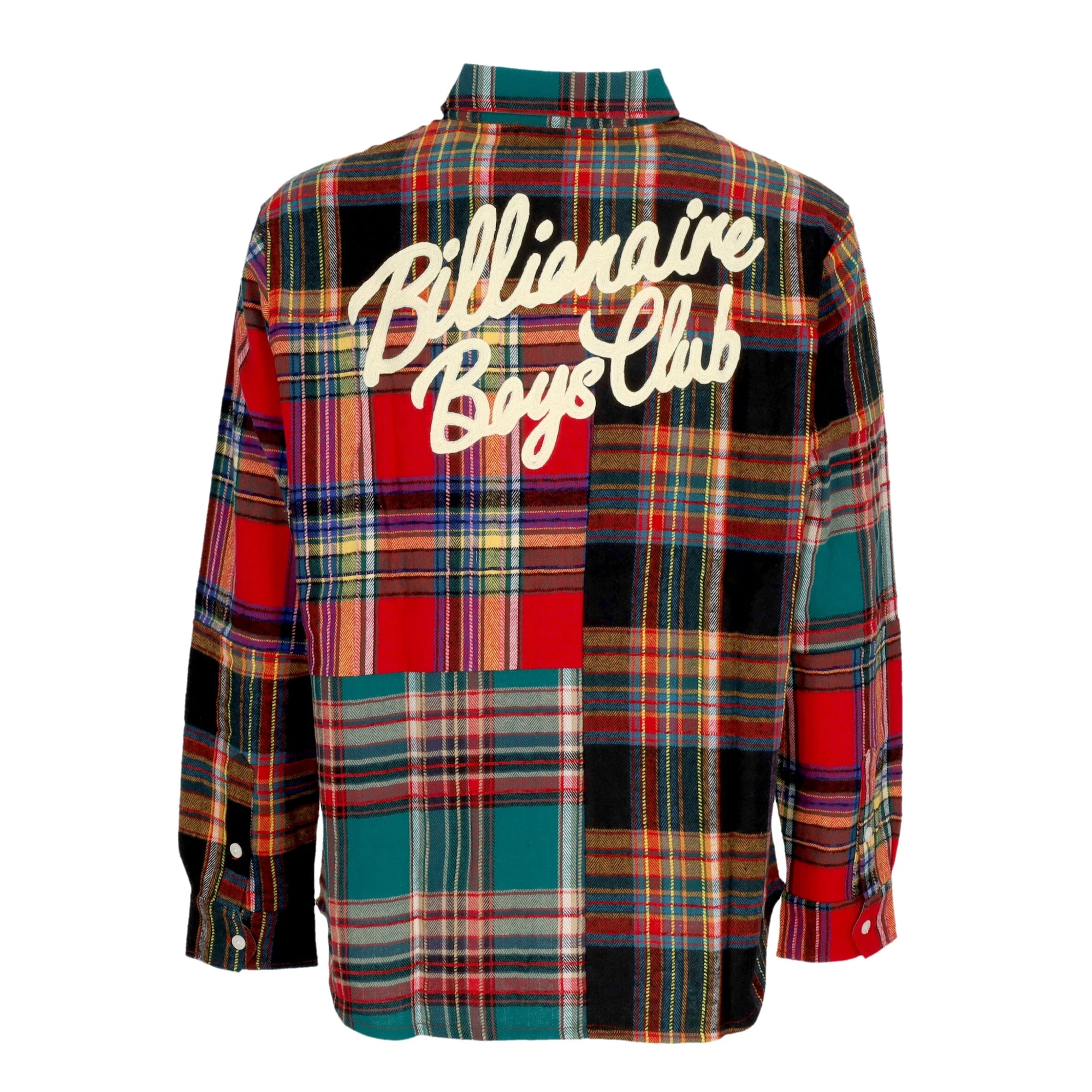 Billionaire Boys Club Patchwork Check Shirt Multi Check-AL Capone Premium
