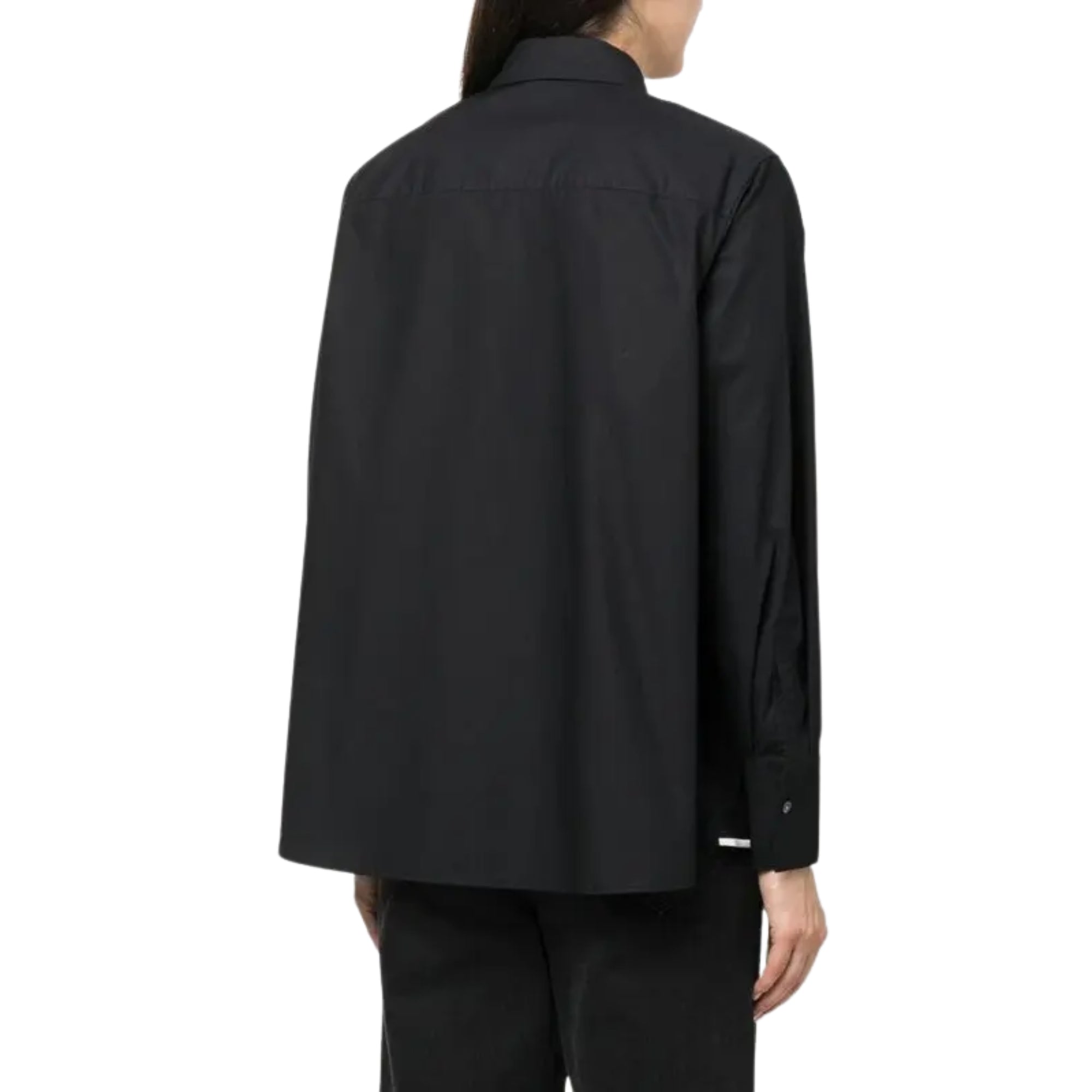 Karl Lagerfeld Shirt Signature Logo Black-AL Capone Premium