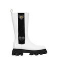 Chiara Ferragni Boot Chelsea Leather White
