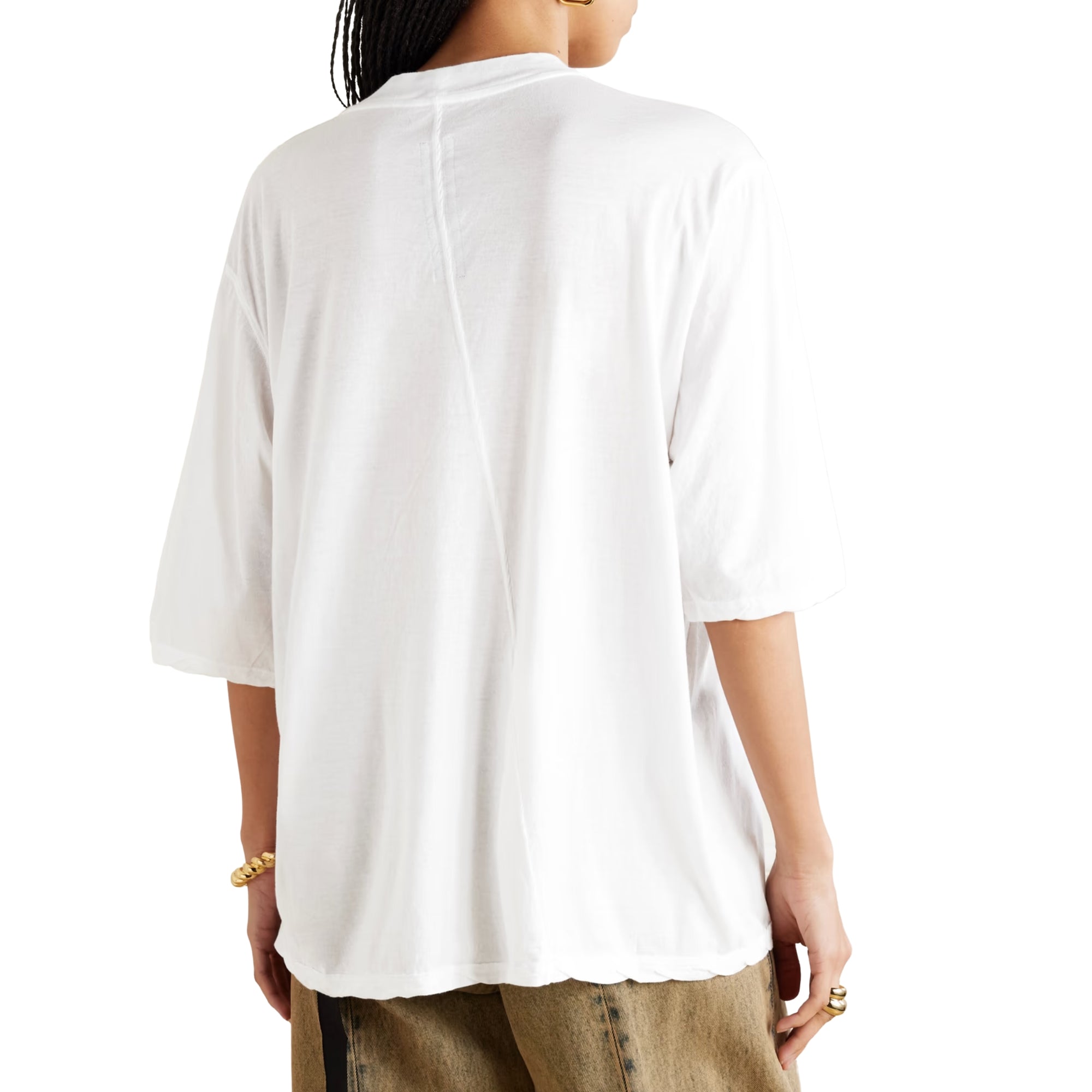 Rick Owens T-Shirt White-AL Capone Premium