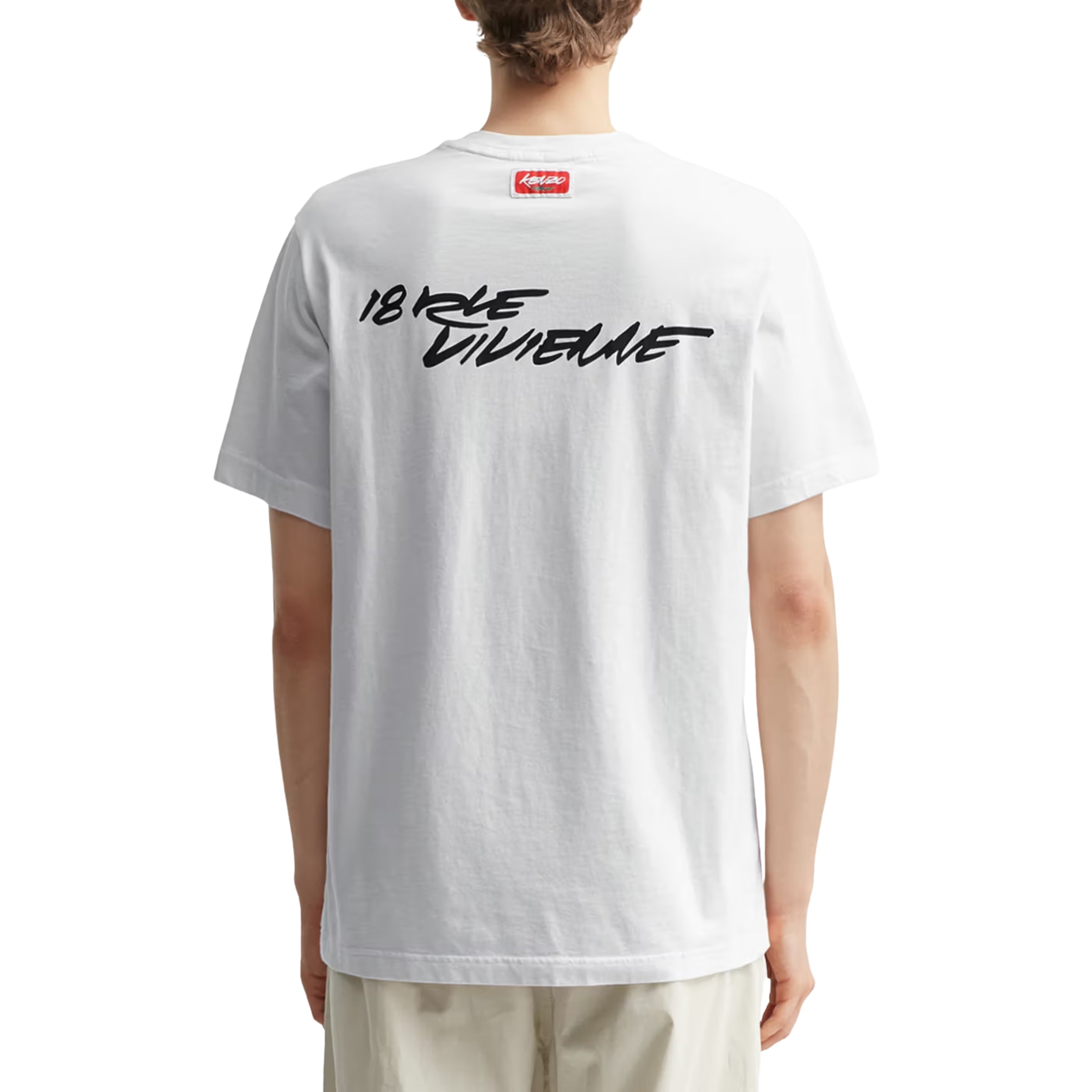 Kenzo T-Shirt X Futura 2000 Big Logo White – AL Capone Premium