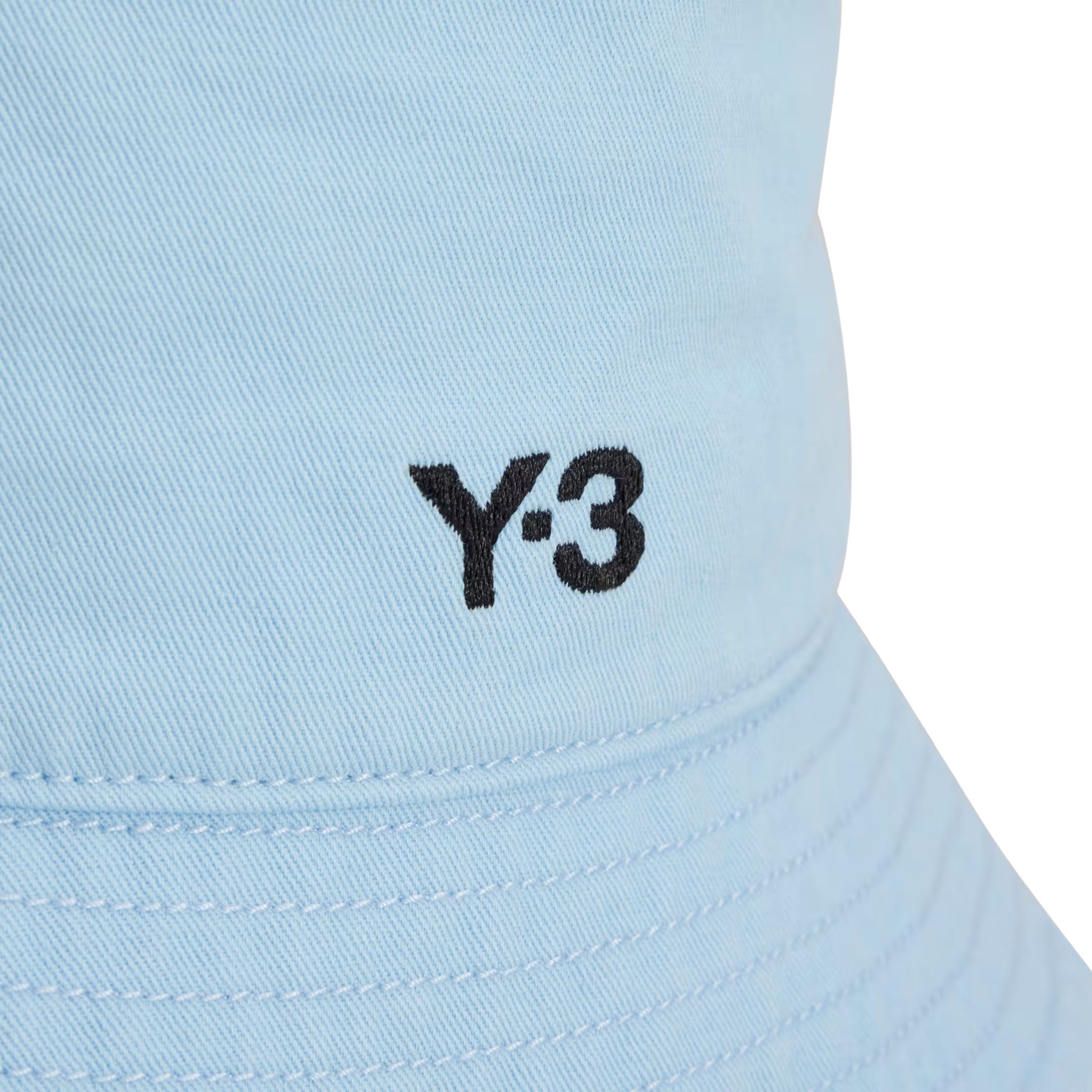 Y-3 Bucket Hat Logo Ice Blue – AL Capone Premium