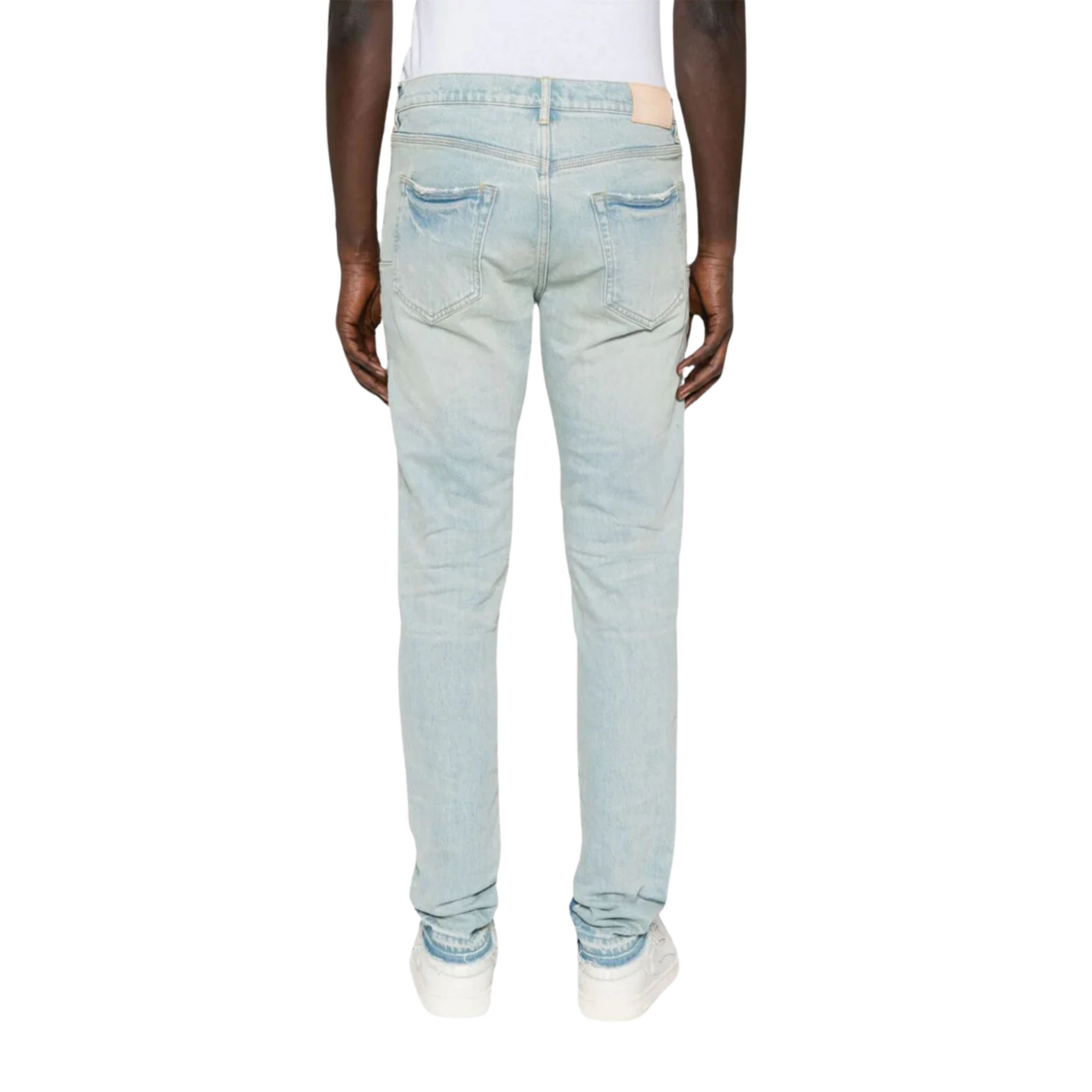 Purple Jeans Shadow Inseam Light Indigo-AL Capone Premium