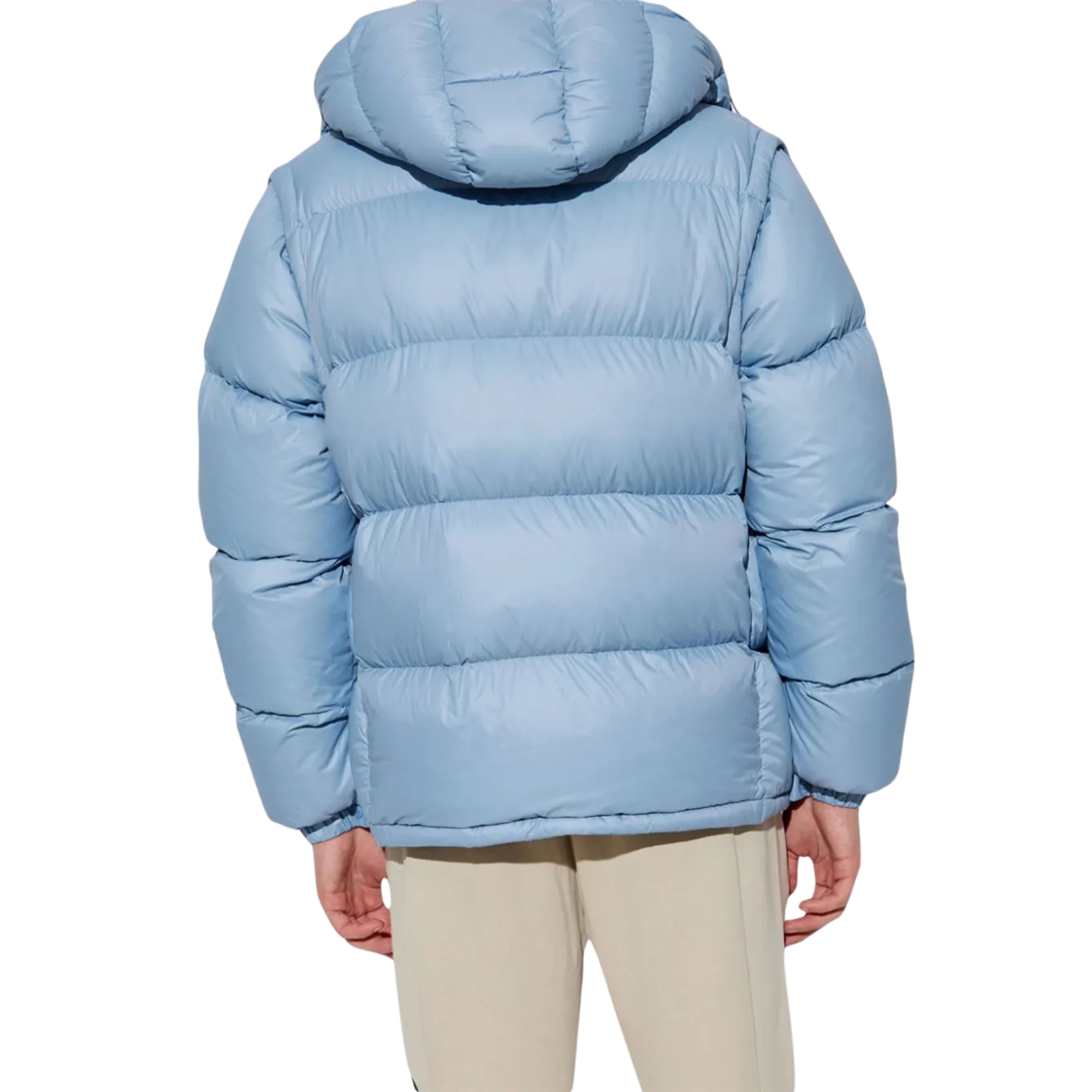 Moncler Jacket Cyclone Puffer Logo Blue-AL Capone Premium