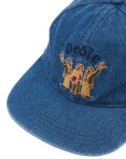 Drole De Monsieur Cap Denim Graphic Logo