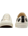 Comme Des Garcons X Converse All Over Hearts White
