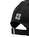 Givenchy Cap Curved Logo Black