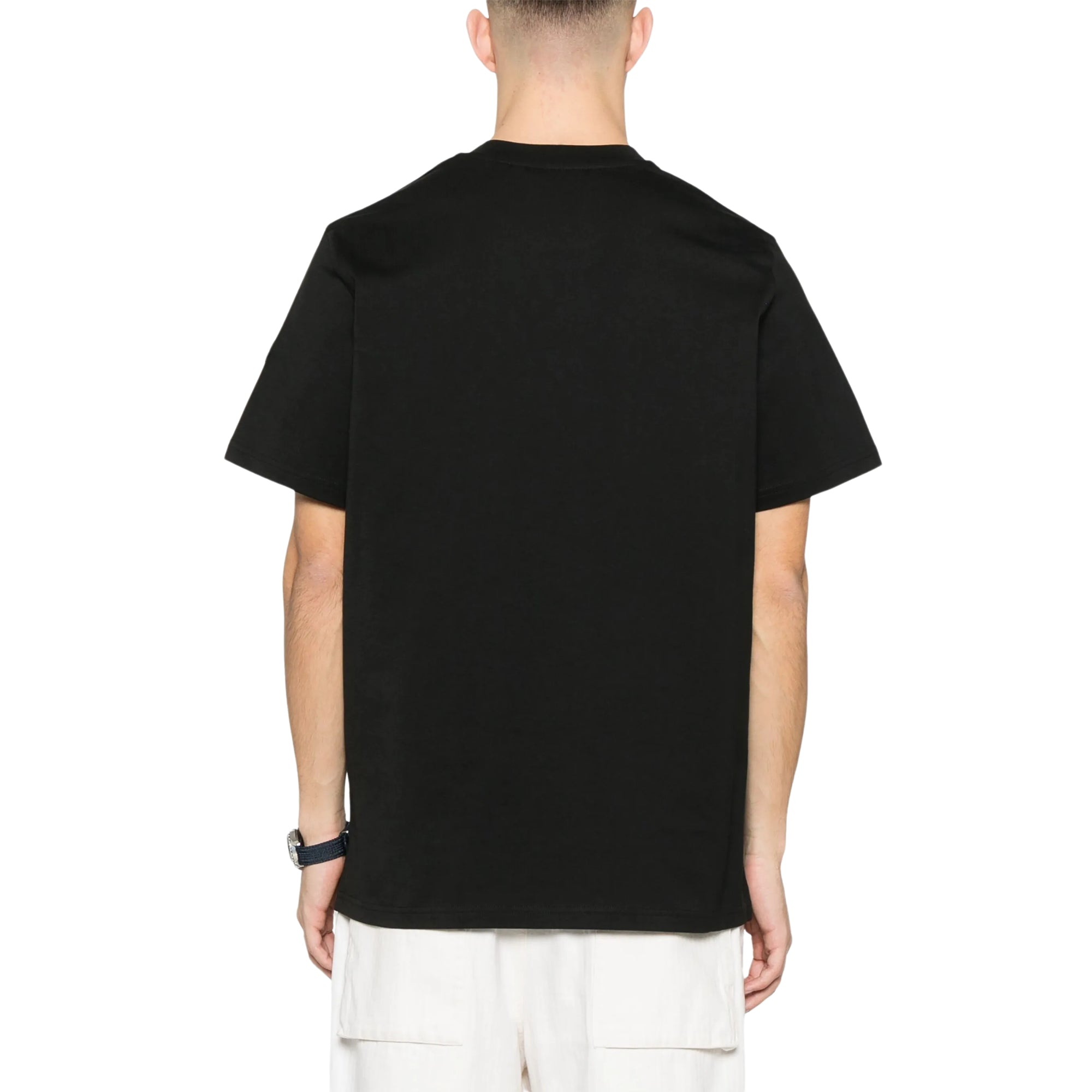 Moncler T-Shirt Logo Black-AL Capone Premium