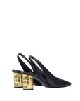 Givenchy Heel Gh5 Slingback 85mm Black