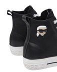 Karl Lagerfeld Sneaker Ladies Kampus Max Hi Black-White