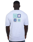 Capone T-Shirt Mexican Crochet White-AL Capone Premium