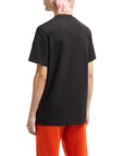 Moncler T-Shirt Patch Logo White-Black