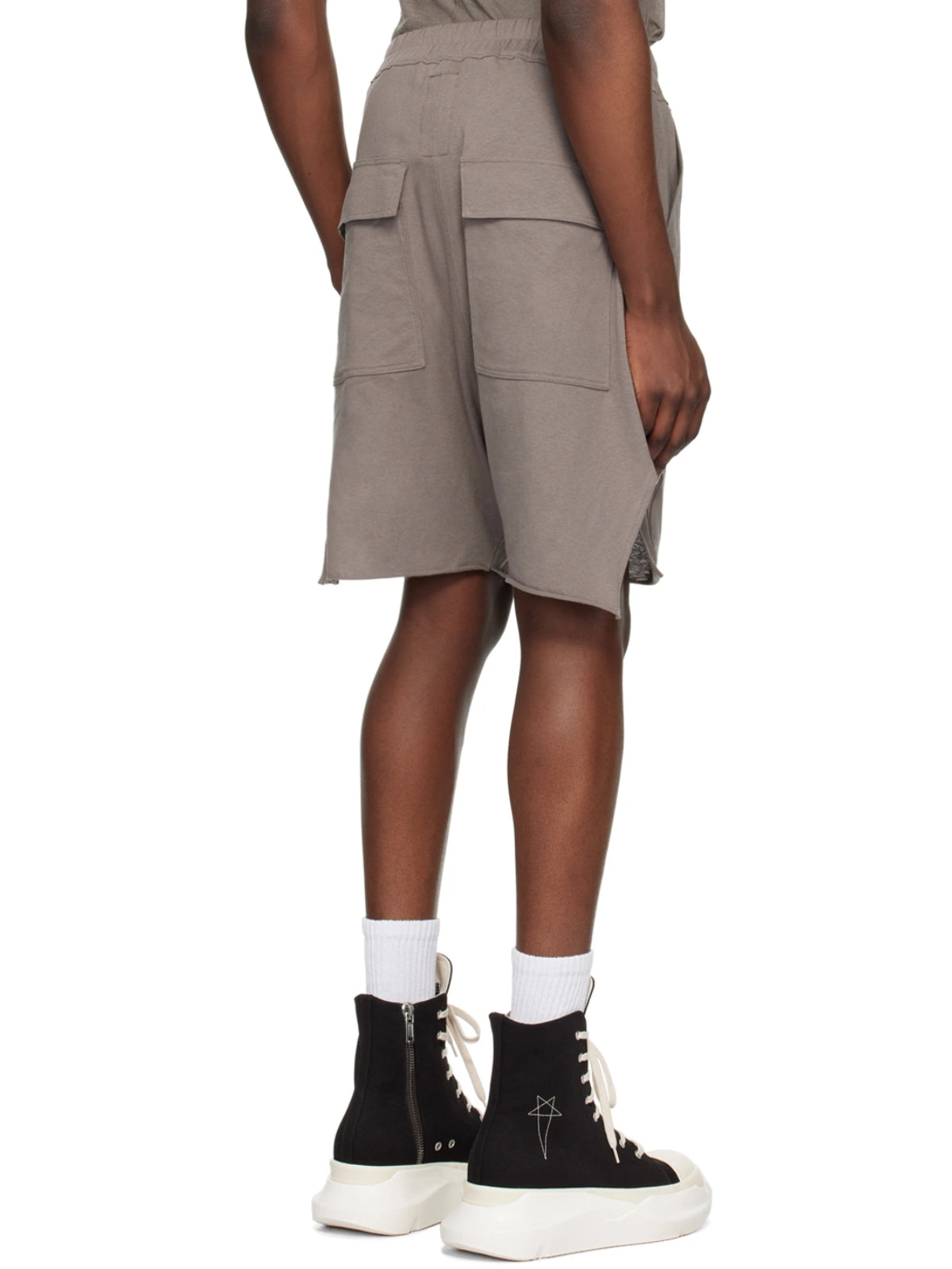 Rick Owens Short X Champion Woven Olive-AL Capone Premium