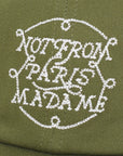 Drole De Monsieur Cap La Casquette Slogan Khaki